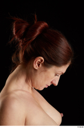 Head Woman White Pregnant Studio photo references